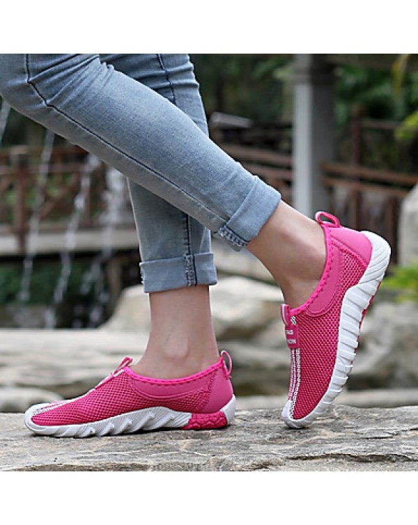 Women's Shoes EU35-EU40 Casual/Travel/Outdoor Fashion Tulle Leather Sport Casual Sneakers